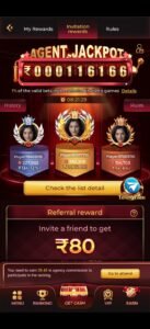 IX7 Game App dashboard shown on a mobile device with modern design and smooth navigation.